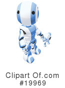Robot Clipart #19969 by Leo Blanchette