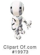 Robot Clipart #19973 by Leo Blanchette