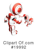 Robot Clipart #19992 by Leo Blanchette