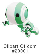 Robot Clipart #20001 by Leo Blanchette