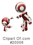 Robot Clipart #20006 by Leo Blanchette