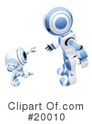 Robot Clipart #20010 by Leo Blanchette