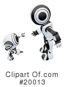 Robot Clipart #20013 by Leo Blanchette