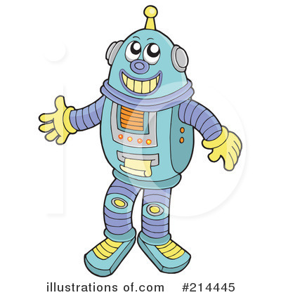 Robot Clipart #214445 by visekart
