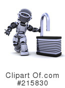Robot Clipart #215830 by KJ Pargeter