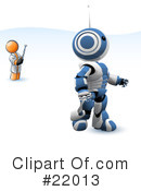 Robot Clipart #22013 by Leo Blanchette