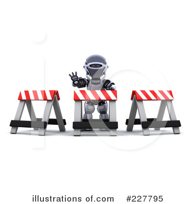 Royalty-Free (RF) Robot Clipart Illustration by KJ Pargeter - Stock Sample #227795