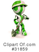 Robot Clipart #31859 by Leo Blanchette