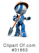 Robot Clipart #31863 by Leo Blanchette