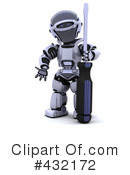 Robot Clipart #432172 by KJ Pargeter