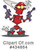 Robot Clipart #434864 by toonaday