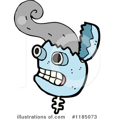 Royalty-Free (RF) Robot Head Clipart Illustration by lineartestpilot - Stock Sample #1185073