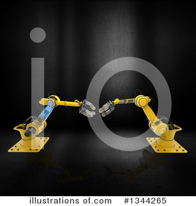 Royalty-Free (RF) Robotic Clipart Illustration by KJ Pargeter - Stock Sample #1344265
