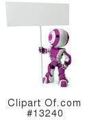 Robots Clipart #13240 by Leo Blanchette