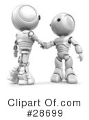 Robots Clipart #28699 by Leo Blanchette