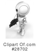 Robots Clipart #28702 by Leo Blanchette