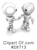 Robots Clipart #28713 by Leo Blanchette