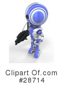 Robots Clipart #28714 by Leo Blanchette