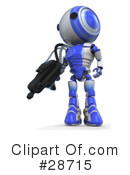 Robots Clipart #28715 by Leo Blanchette