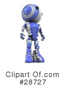 Robots Clipart #28727 by Leo Blanchette