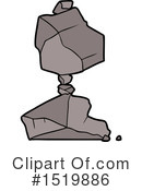Rock Clipart #1519886 by lineartestpilot