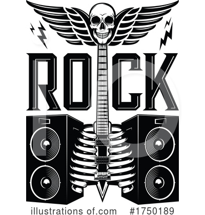 Royalty-Free (RF) Rock Music Clipart Illustration by Vector Tradition SM - Stock Sample #1750189