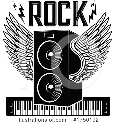 Royalty-Free (RF) Rock Music Clipart Illustration by Vector Tradition SM - Stock Sample #1750192