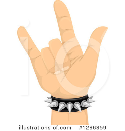 Royalty-Free (RF) Rock On Clipart Illustration by BNP Design Studio - Stock Sample #1286859