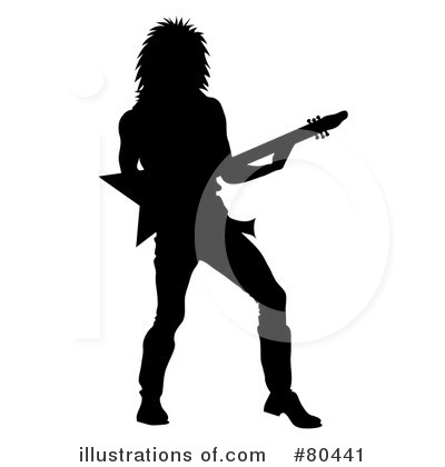Royalty-Free (RF) Rock Star Clipart Illustration by Pams Clipart - Stock Sample #80441