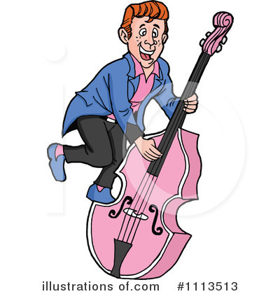 Royalty-Free (RF) Rockabilly Clipart Illustration by LaffToon - Stock Sample #1113513