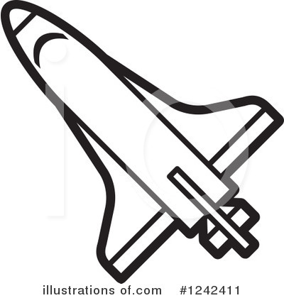 Rocket Clipart #1242411 by Lal Perera