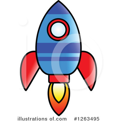 Royalty-Free (RF) Rocket Clipart Illustration by Prawny - Stock Sample #1263495