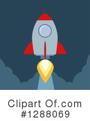 Rocket Clipart #1288069 by Hit Toon
