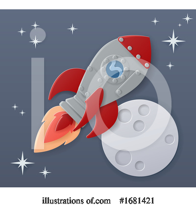 Royalty-Free (RF) Rocket Clipart Illustration by AtStockIllustration - Stock Sample #1681421