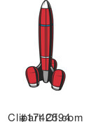 Rocket Clipart #1742594 by Vector Tradition SM