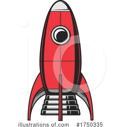 Royalty-Free (RF) Rocket Clipart Illustration by Vector Tradition SM - Stock Sample #1750335