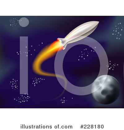 Royalty-Free (RF) Rocket Clipart Illustration by AtStockIllustration - Stock Sample #228180