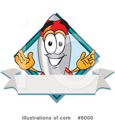 Rocket Clipart #8000 by Toons4Biz