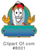 Rocket Clipart #8001 by Mascot Junction
