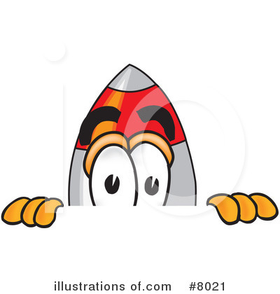 Rocket Clipart #8021 by Toons4Biz