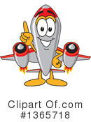 Rocket Mascot Clipart #1365718 by Mascot Junction