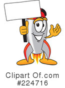 Rocket Mascot Clipart #224716 by Mascot Junction