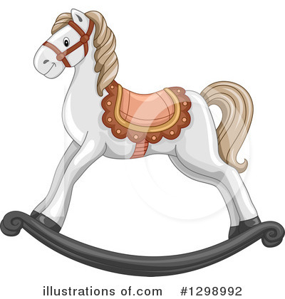 Royalty-Free (RF) Rocking Horse Clipart Illustration by BNP Design Studio - Stock Sample #1298992