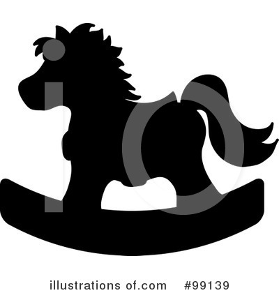 Royalty-Free (RF) Rocking Horse Clipart Illustration by Pams Clipart - Stock Sample #99139