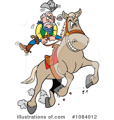 Cowboy Clipart #1084012 by LaffToon