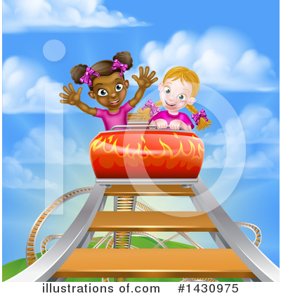 Royalty-Free (RF) Roller Coaster Clipart Illustration by AtStockIllustration - Stock Sample #1430975