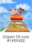 Roller Coaster Clipart #1450422 by AtStockIllustration