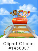 Roller Coaster Clipart #1460337 by AtStockIllustration