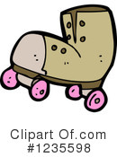 Roller Skating Clipart #1235598 by lineartestpilot