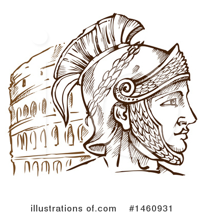 Warrior Clipart #1460931 by Domenico Condello